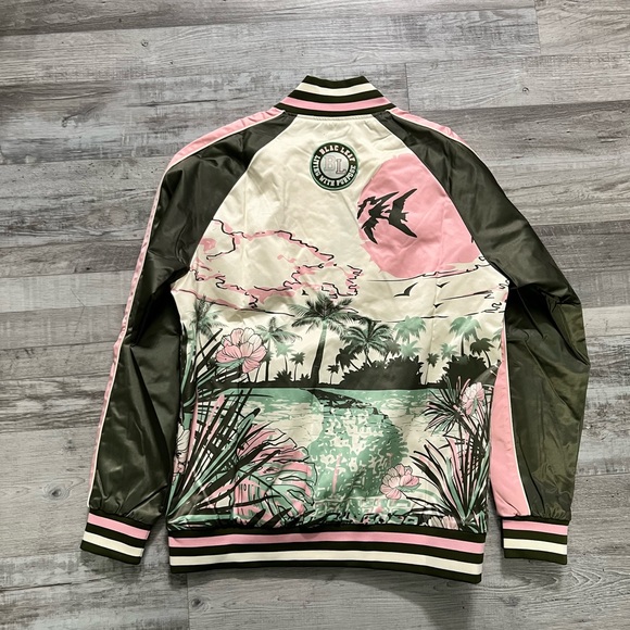 BLAC LEAF PARADISE BOMBER JACKET - Picture 2 of 2